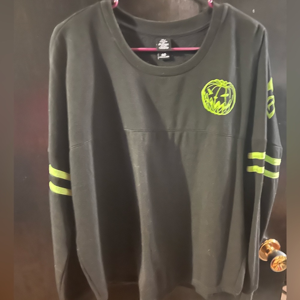 Disney nightmare before Christmas halloweentown Jersey sweater